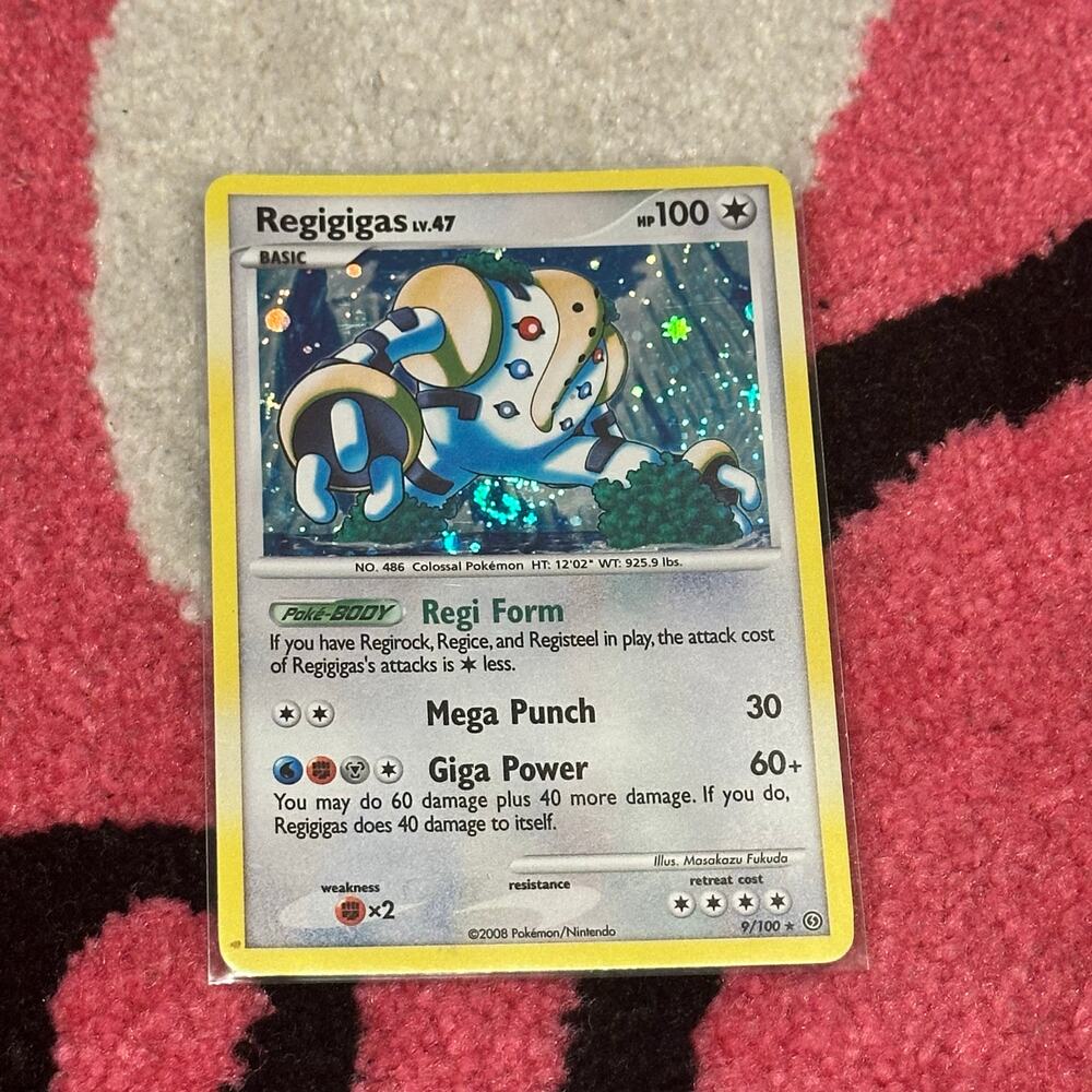 Regigigas [Reverse Holo] #9 Pokemon Stormfront